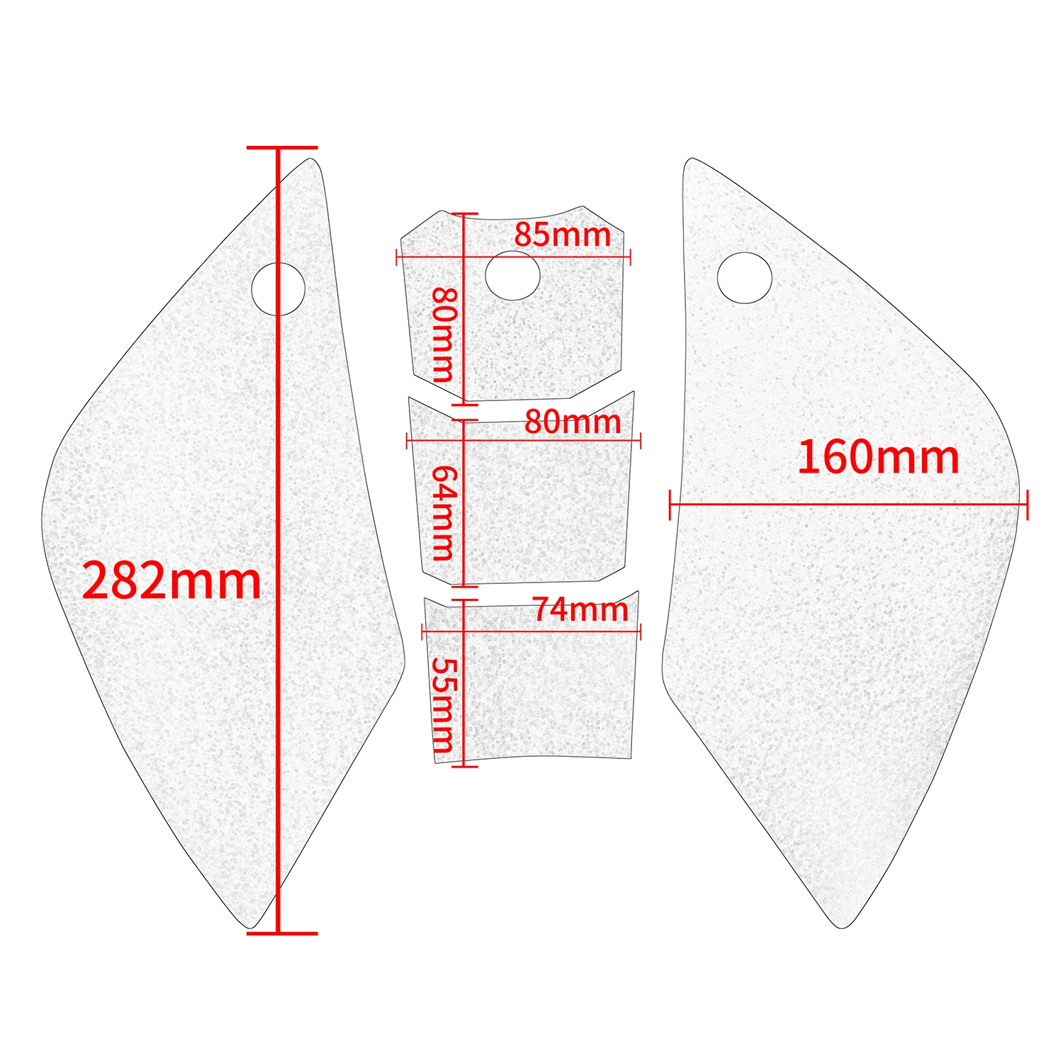 R1200R Tank Pad Protector For BMW R1200 R 1200R 2010-2022 2011 Motorcycle Sticker Decal Gas Fuel Knee Grip Traction Side Pad