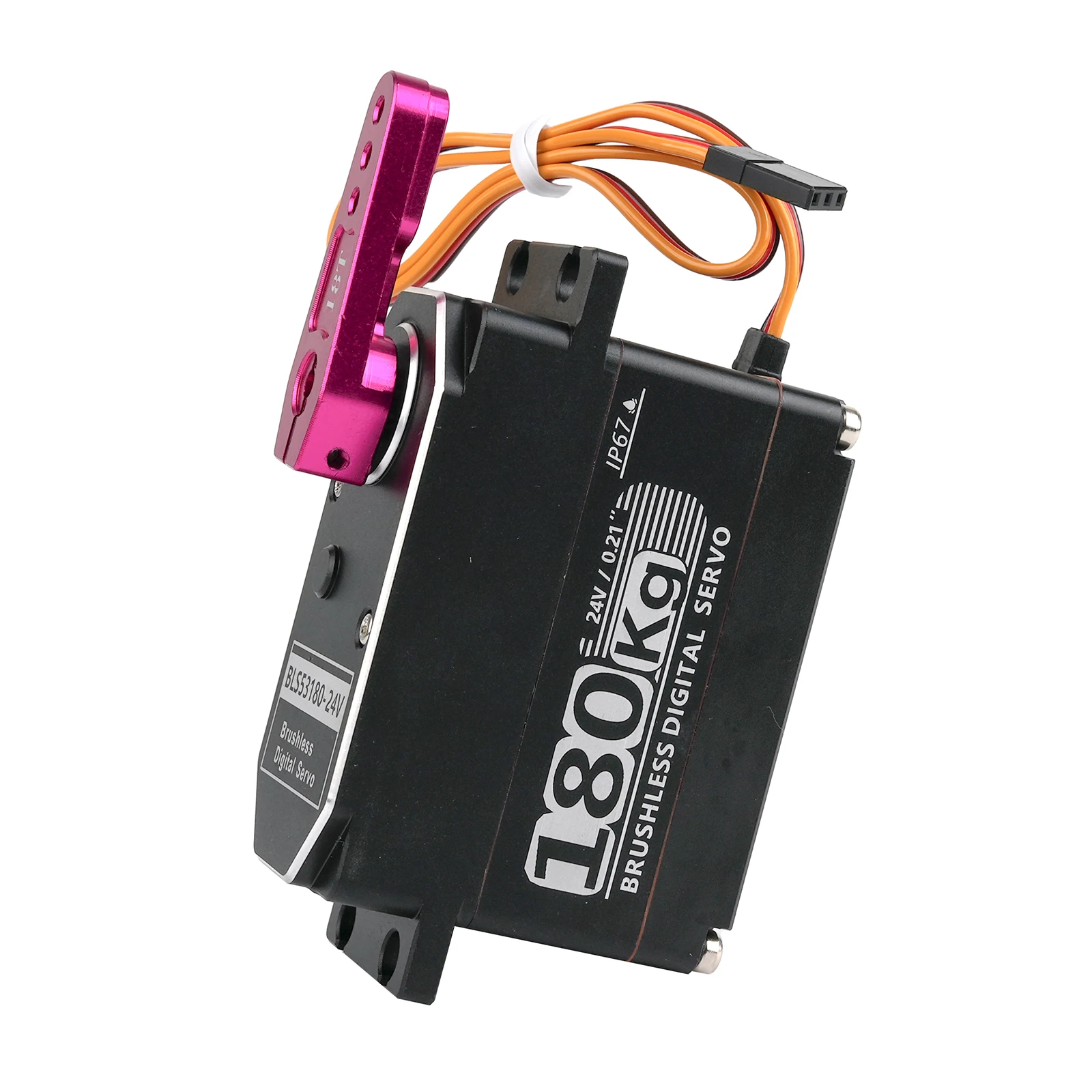 Servo numérique sans balais 180KG, 24V, engrenage métallique à couple élevé, étanche IP65, pour voiture 1/5 RC Baja 5B SS Redcat HPI LOSI XL 5T