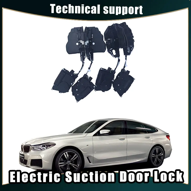 

Smart Auto Electric Suction Door Lock for BMW 6 6GT Series 2017- Automatic Soft Close Door Super Silence Car Vehicle Door