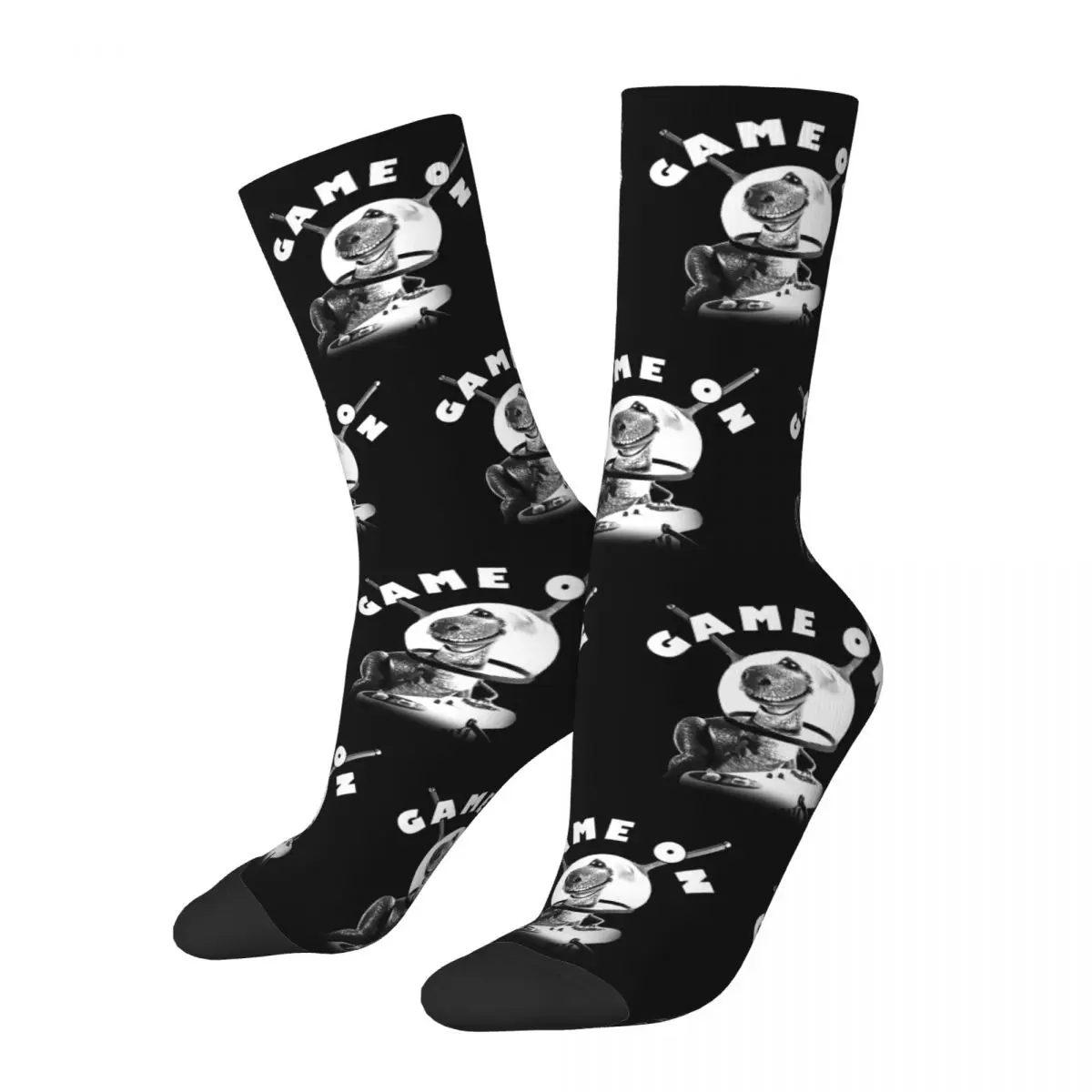 New Male Men Socks Novelty Rex Games Toy Story Sock Skateboard Women Socks Spring Summer Autumn Winter