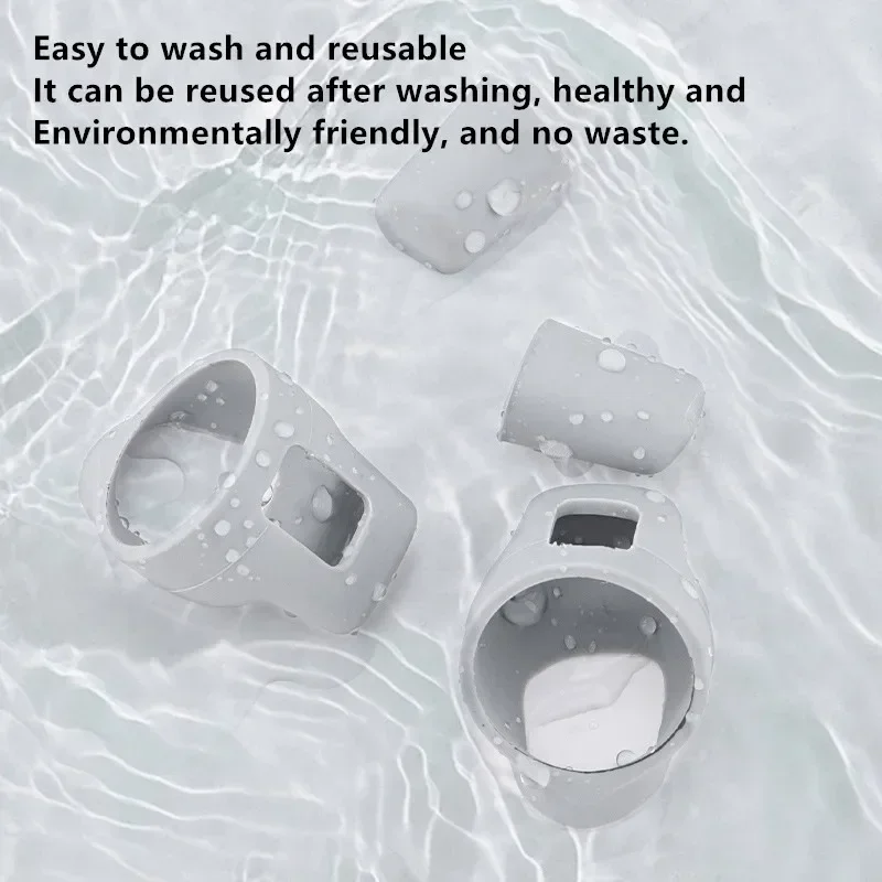 ل DJI AIR 3S/Air 3 سيليكون الغبار واقية قدم غطاء الهبوط زيادة الغبار غطاء ملحقات طائرة بدون طيار