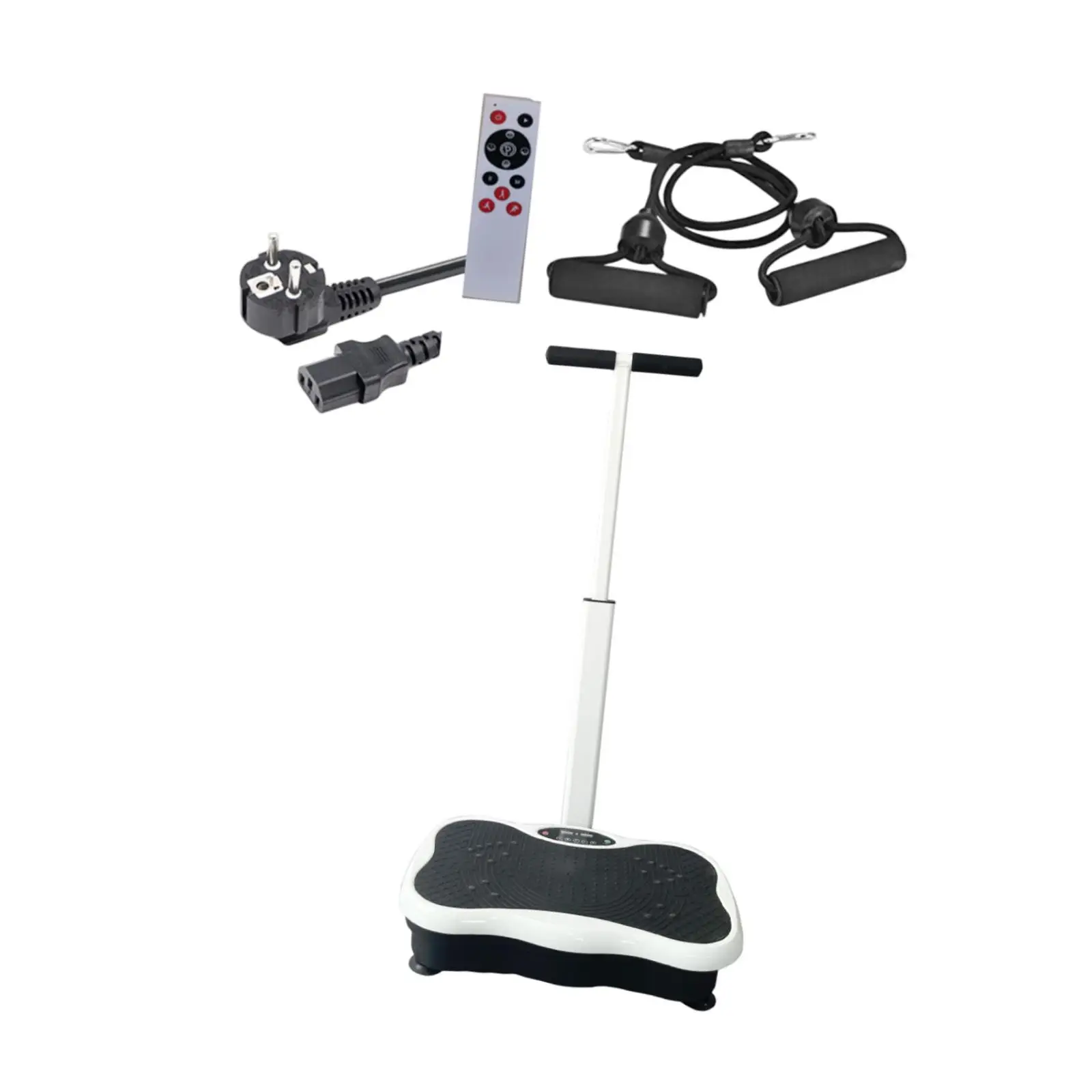 

Vibration Plate Exercise Machine with Handles Shaking Vibration Platform