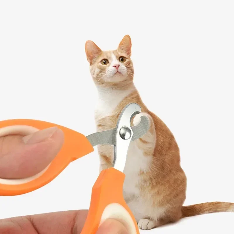 Professional Cat Nail Scissors Pet Dog Nail Clippers Toe Claw Trimmer Pet Grooming Supplies Products for Dogs Novice Artifact