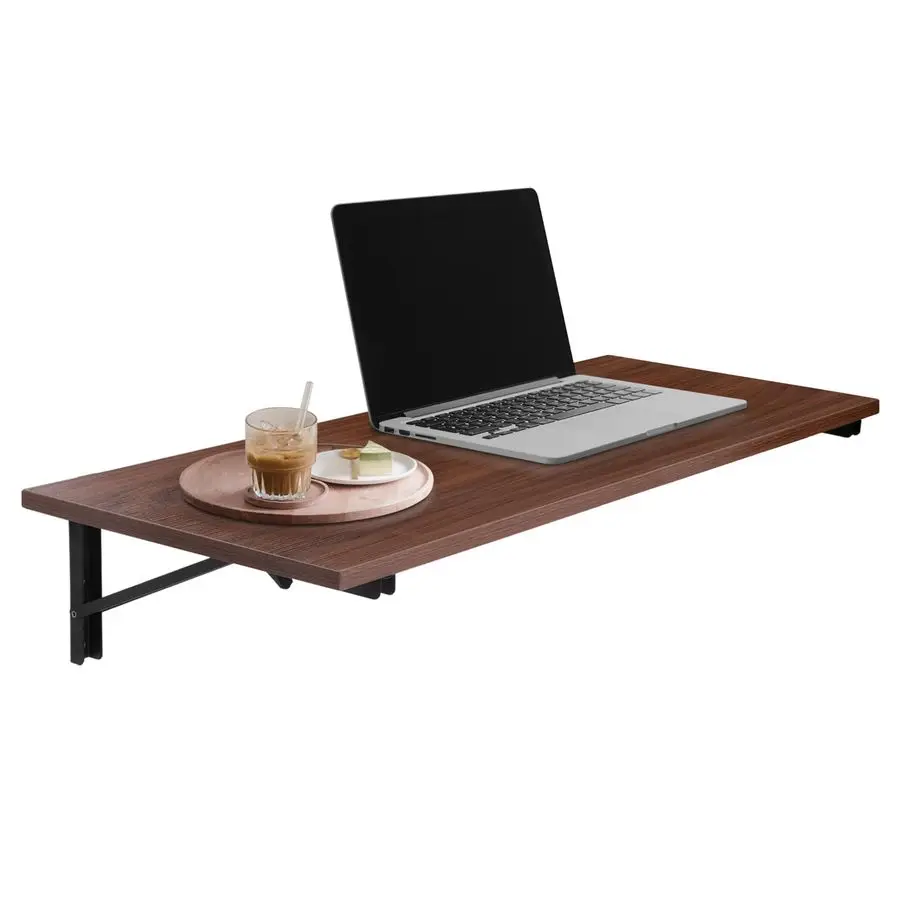 

Wall Mounted Folding Table 16x40 Wood Floating Desk for Wall, Laundry Folding Table 1.5 inch Fold Down Wall Desk fo Customizable