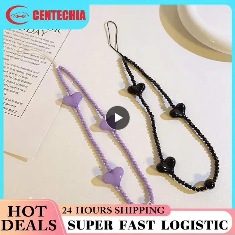 Phone Case Lanyard Universal Various Color Styles Simple And Delicate Fashionable And Good-looking Strong And Sturdy Bead Chain