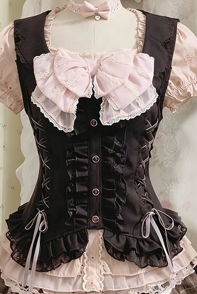 Zoete Jurken 3-delige set Y2k 90s Crop Top Kawaii Sexy Harajuku Japanse Sling+Top+Minirok kant Slanke Zomermode Jurk Chic