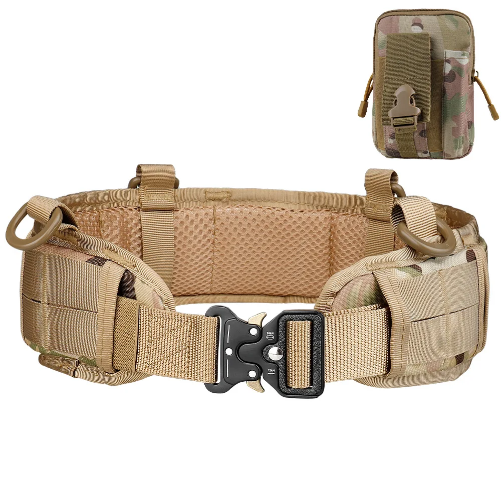 

Fashion men tactical belt quick release outdoor military belt soft real nylon sports accessories belt sets