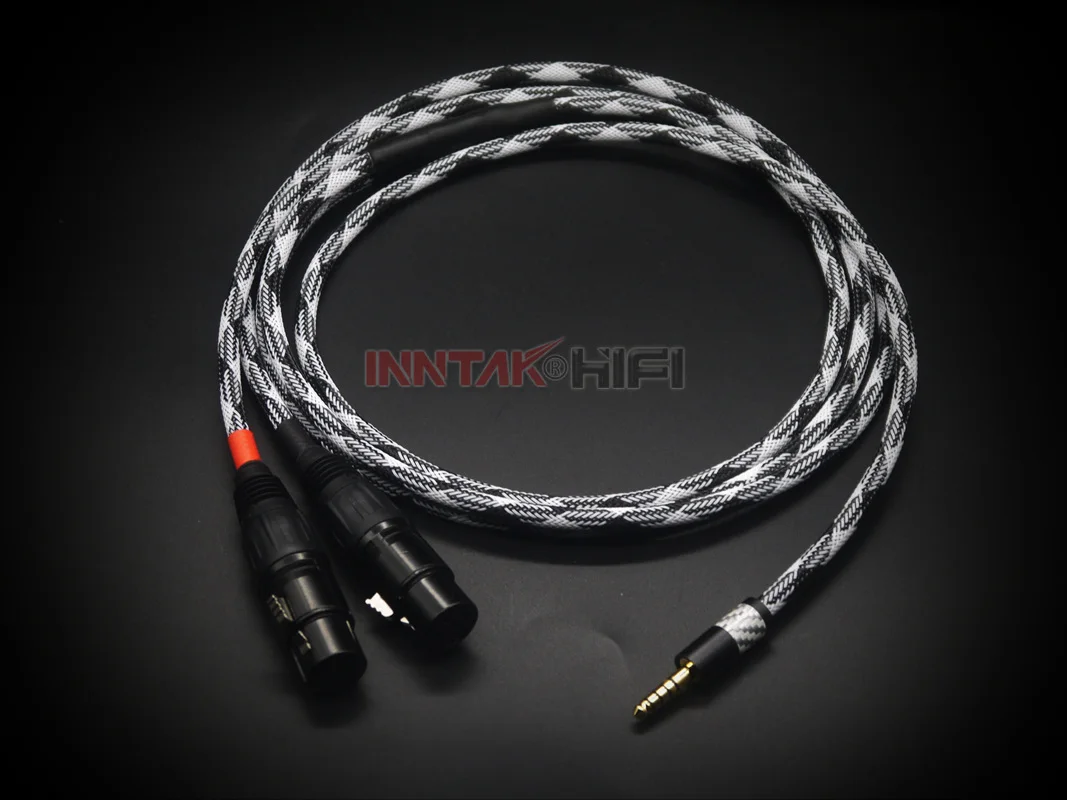 HIFI Balance 4.4mm To 2 XLR Female / 4.4mm To 2 XLR Male Audio Cable JAPAN Canare Audio cable  / 0.5m 1m 1.5m 2m 3m 5m NO1107