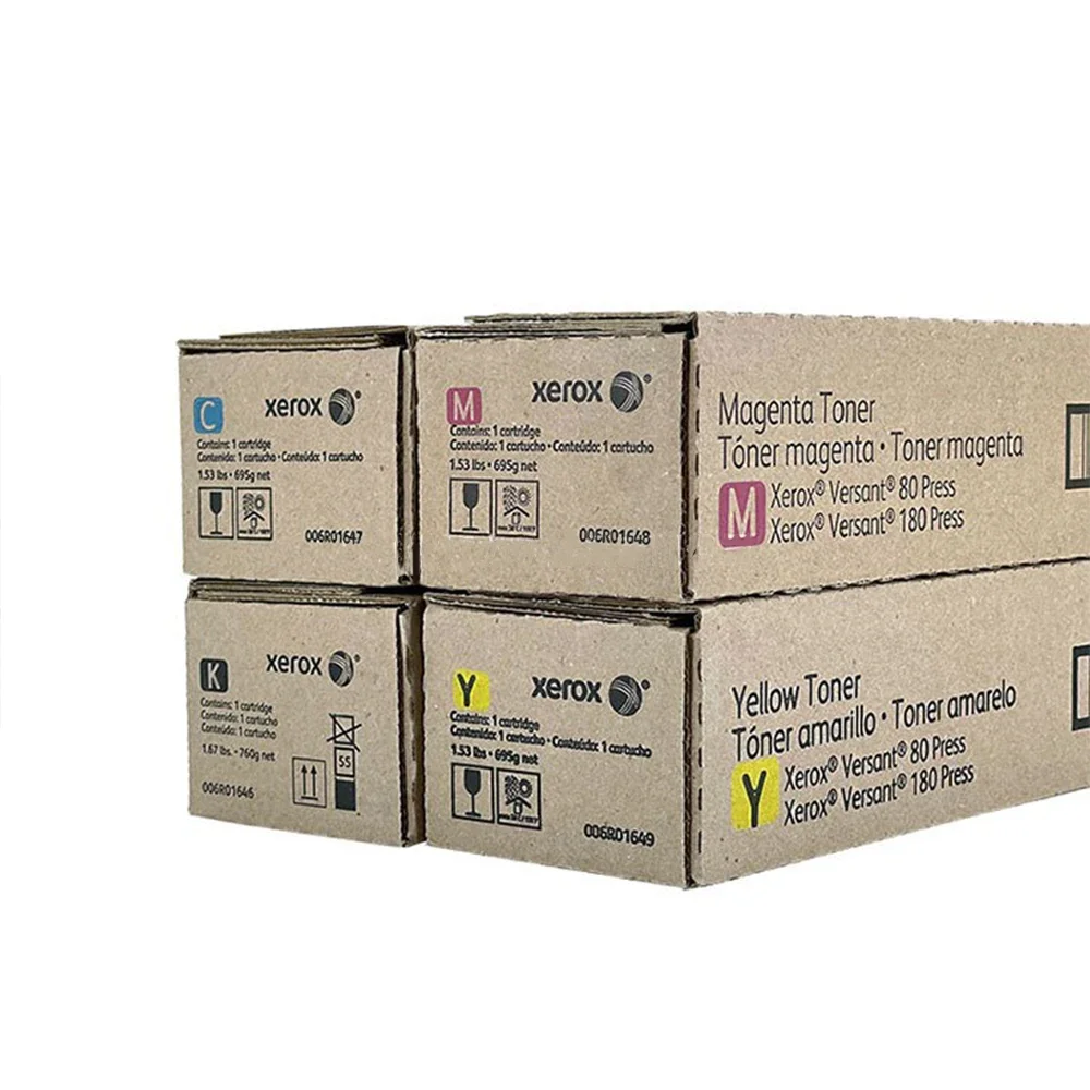 Off-The-Shelf Goods Original US Version 006R01646 006R01647 006R01648 Toner Cartridge Xerox V80 V180 Versant 80 180 Press