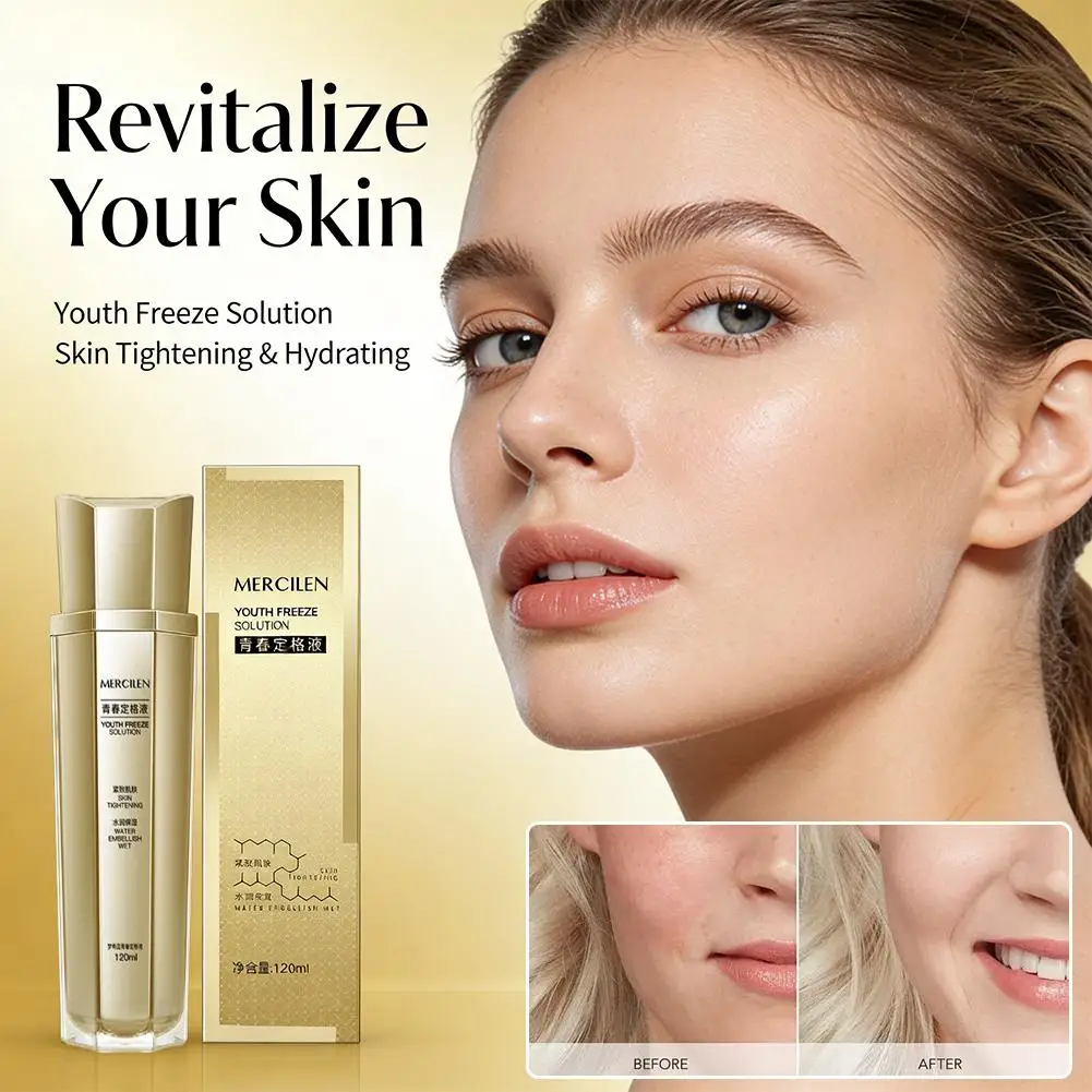 OSUFI Black Truffle Sculpting Peptide Tightening Rejuvenating Youth Freeze Solution Moisturizing Face Essence Korean Skincare