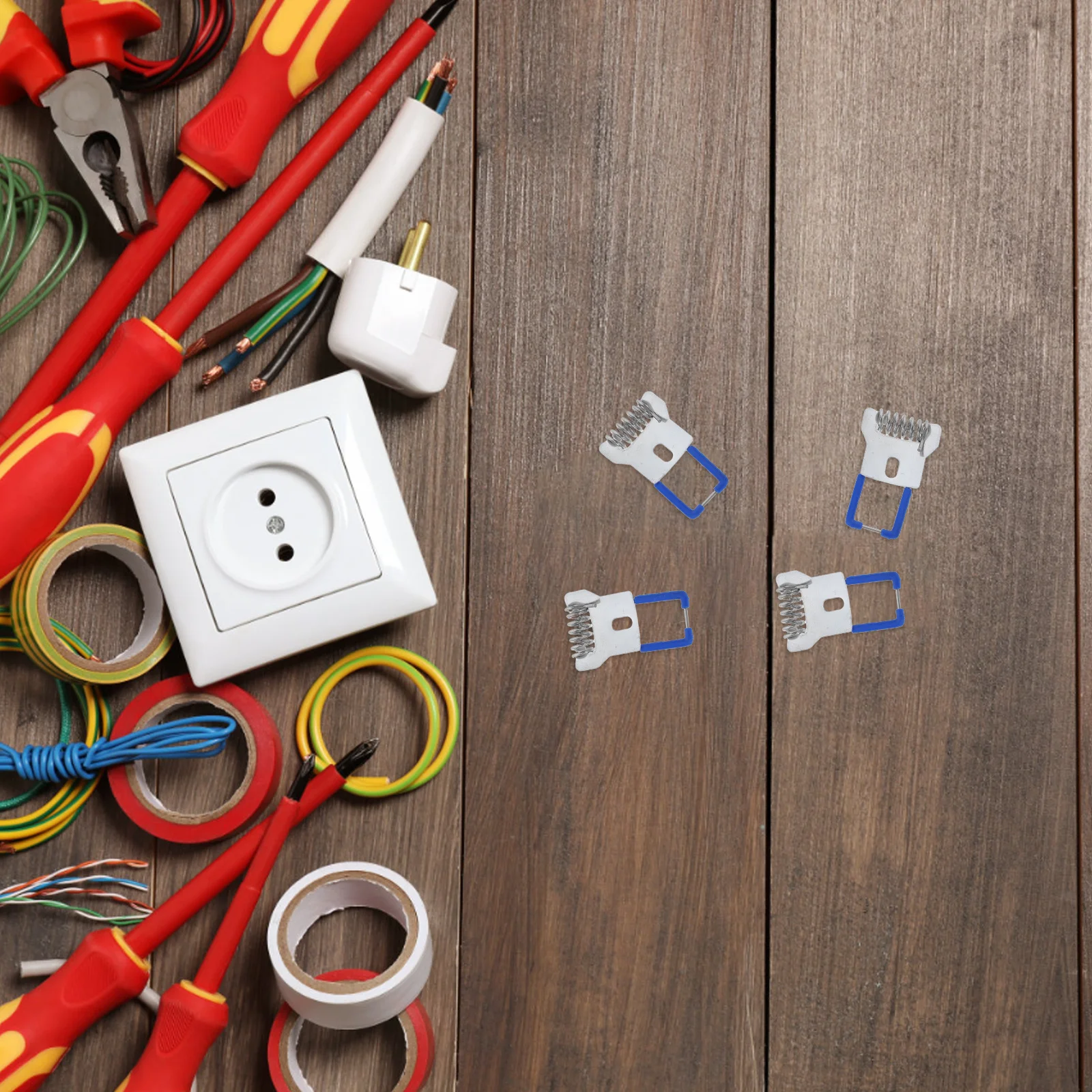 

10pcs Lighting Accessories Downlight Retaining Spring Clips Recessed Light Cover Springs For Home Office Hotel Led Panel Lamp