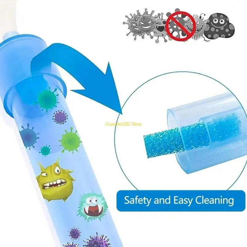 

WXTD Nasal Aspirator Sponge Filters Nasal Aspirator Hygiene Sponges Protects Against Dust Easy to Clean 200pcs for Children