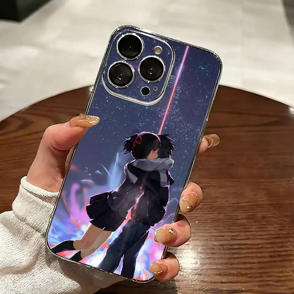Anime Your N-Name K-Kimi Phone Case Transparent Silicone Soft For