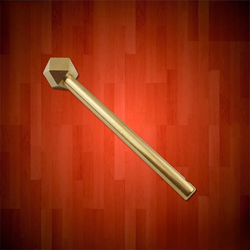 

Антикварный твердый латунный прямой стопорный болт с квадратной головкой для винтажного шкафа, деревянная дверная фурнитура