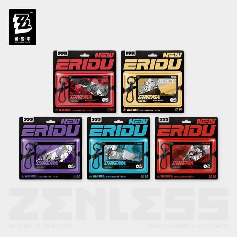 Official ZenlessZoneZero Genuine “Shadow & Painting” Series Game Merchandise: Two-Piece Acrylic Keychain, DIY Decoration, Gift