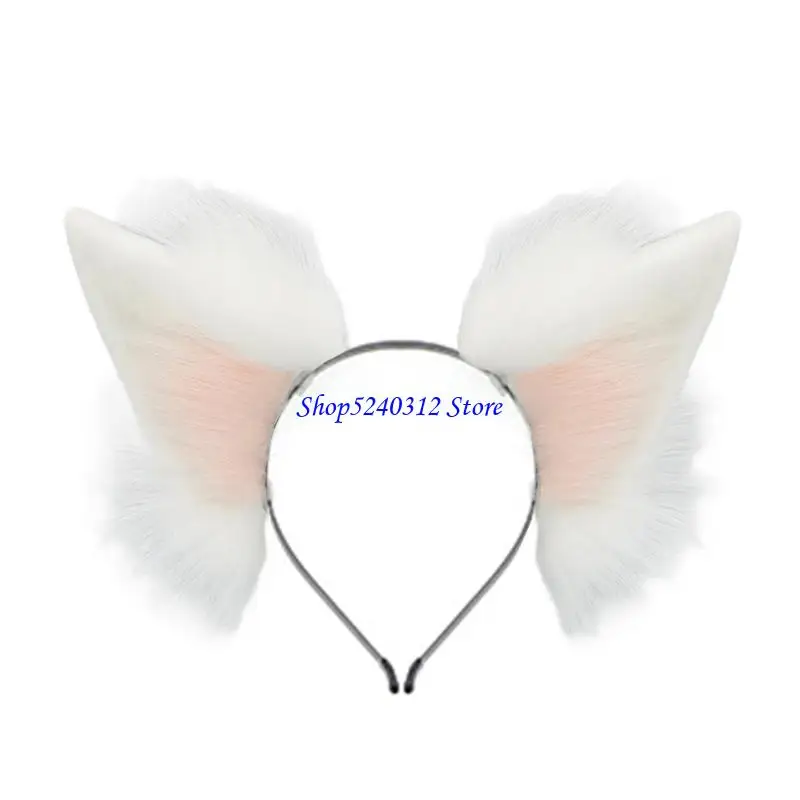 

634c Plush Foxes Wolf arse ушей повязкой лисы хвост на Хэллоуин.