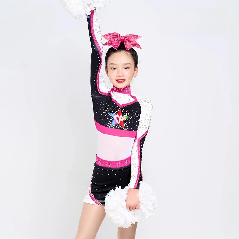 

New Cheerleading Competition Uniforms, Skill Performance Uniforms, Children's Dance Uniforms