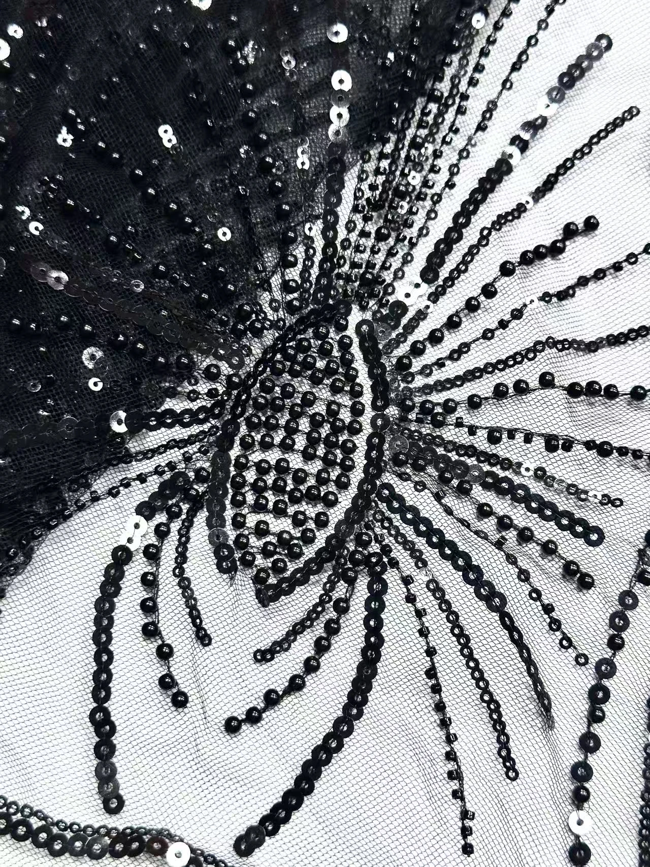 Afrykańska koronka, srebrna, najnowsze nigeryjskie koronki, wysokiej jakości tkanina z cekinami, siatka koronkowa, francuska koronka z cekinami SZ1676