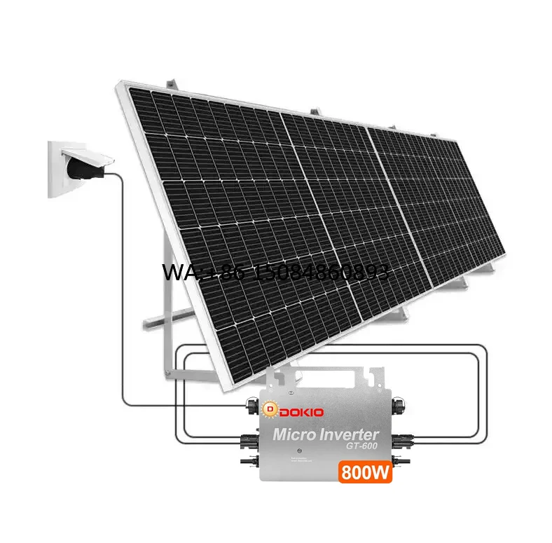 Solar balcony power generation400W PERC Half Cell Single Crystal Balcony Solar System Small On-Grid Plug and Play
