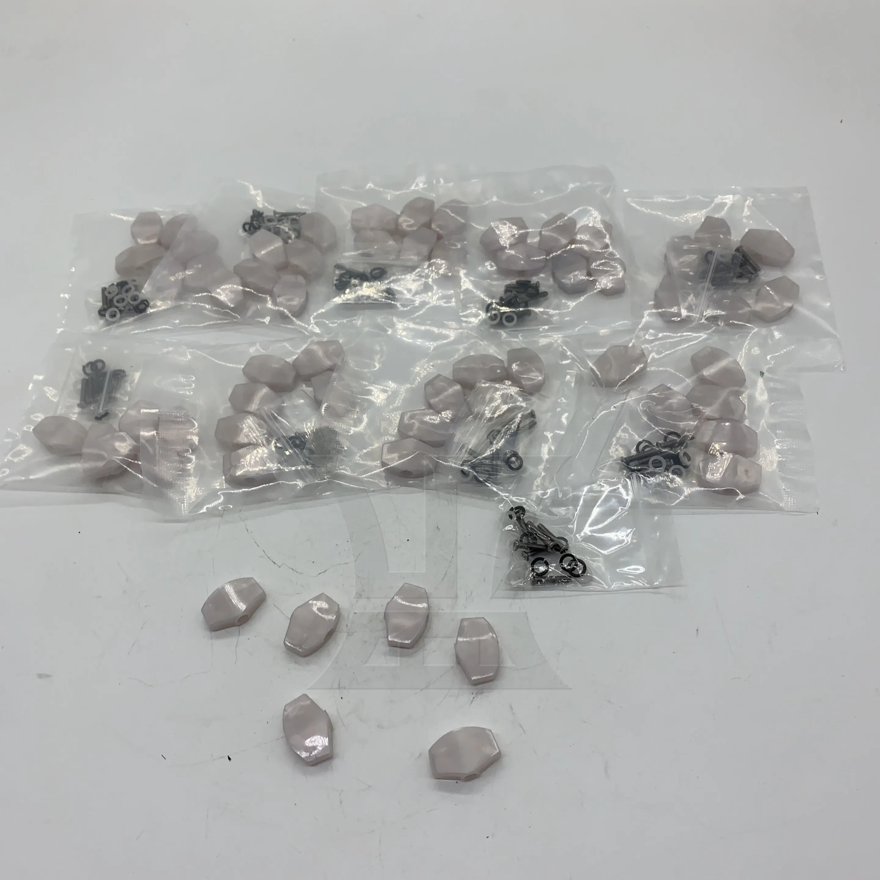 

Yibuy 60pcs Square Tuning Handle Replace Old Tuning for Universal Use