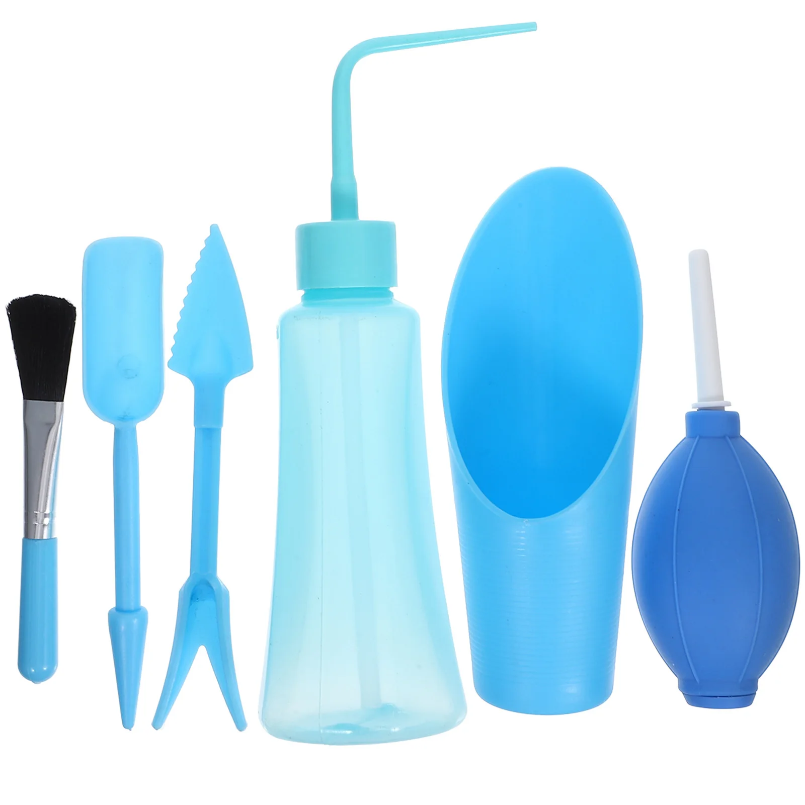 

1Set Garden Planting Tools Durable No Odor Comfortable Grip Mini Shovels Transplanting Succulent Care Set Gardening Tools