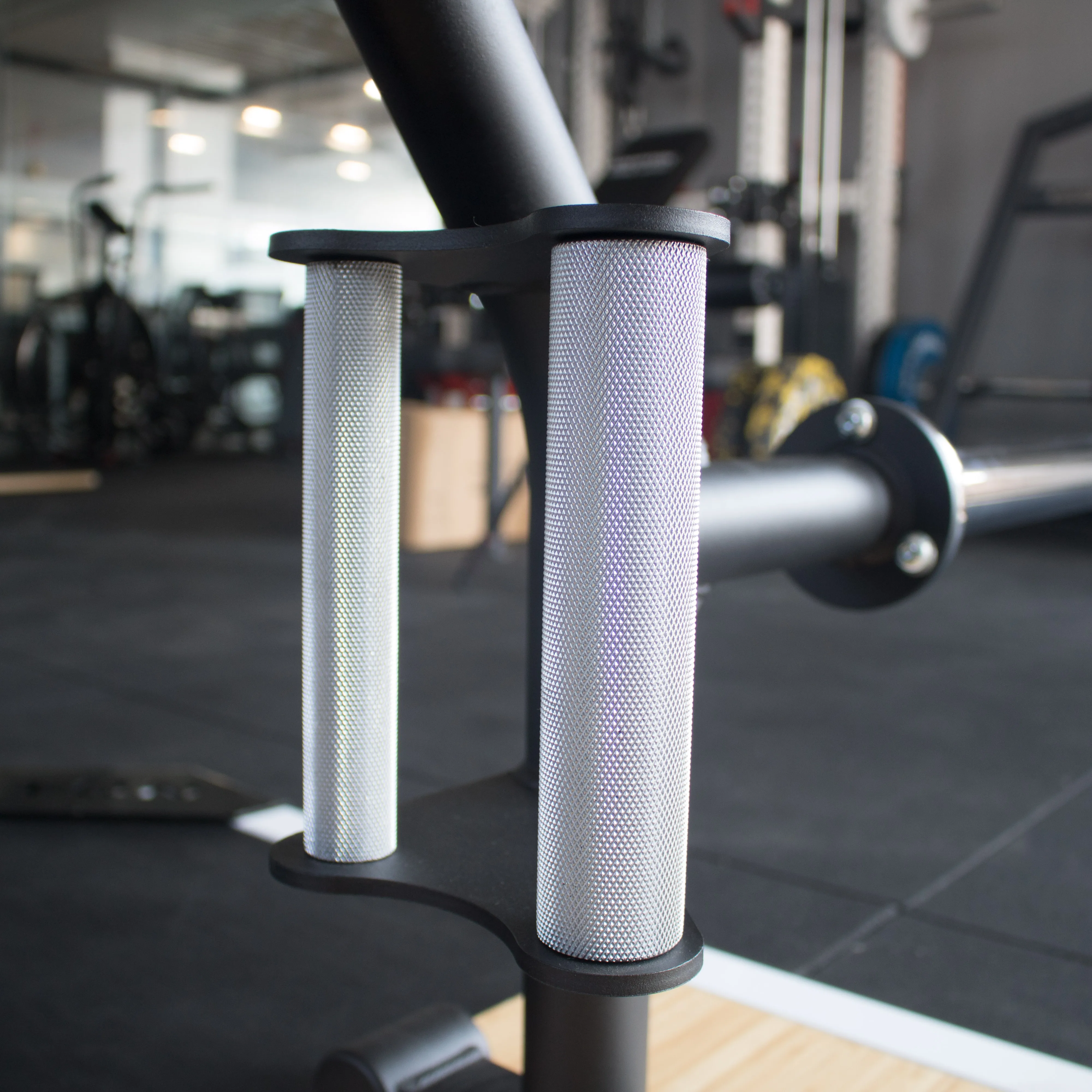 Leadman معدات اللياقة البدنية التدريب المنافسة الصالة الرياضية قوة رفع الأثقال 20 كجم شريط الحديد الكروم العادي