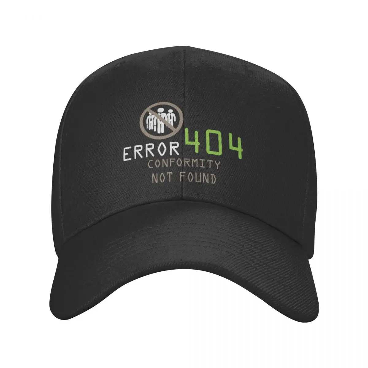 Error 404 Conformity Not Found Baseball Cap Outdoor  Adjustable Coder Geek Programmer Dad Hat Spring Caps Snapback Hats