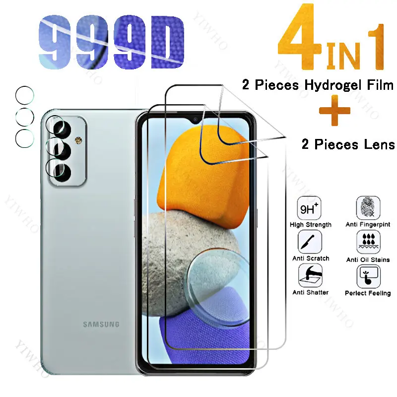 6in1 Full Cover Front Hydrogel Film for Samsung Galaxy M23 Safety Screen Protector for Samsung M 23 SM-M236B 6.6