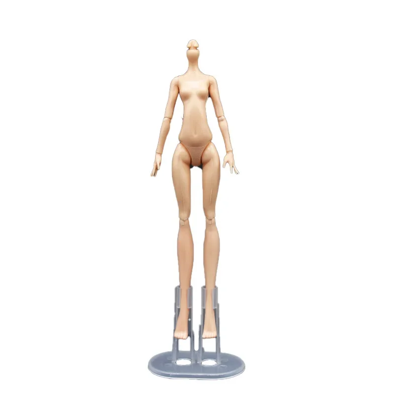 1/6 Doll Body Part 24cm Height Body Accessories Hight School Doll Toys for Girls Green / Brown Skin
