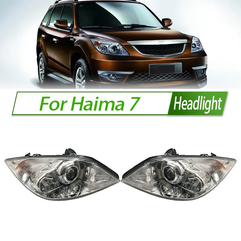 

Для Haima 7, галогенная фара в сборе, OEM-стиль, розетка для передних дневных ходовых огней, замена Plug & Play