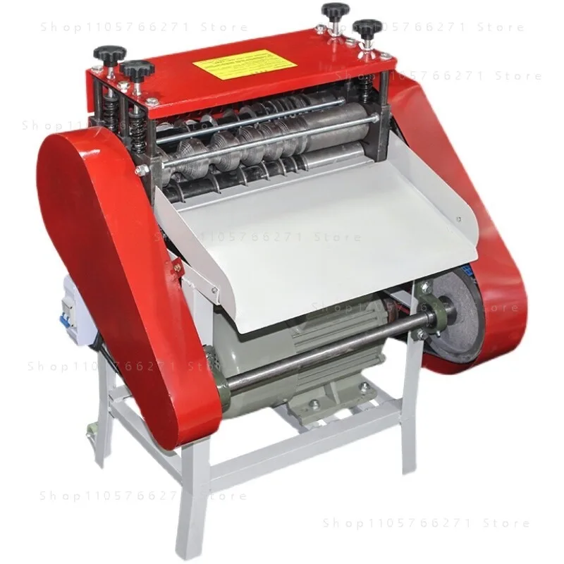 Fully automatic wire stripping machine  waste copper wire and cable  household electric peeling and peeling machine