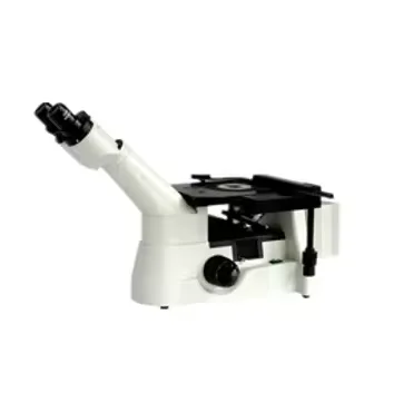 فحص صناعي قياس الميتالوغرافية 1000X ثلاثي العينيات مجهر معدني مقلوب XJP-403 #1