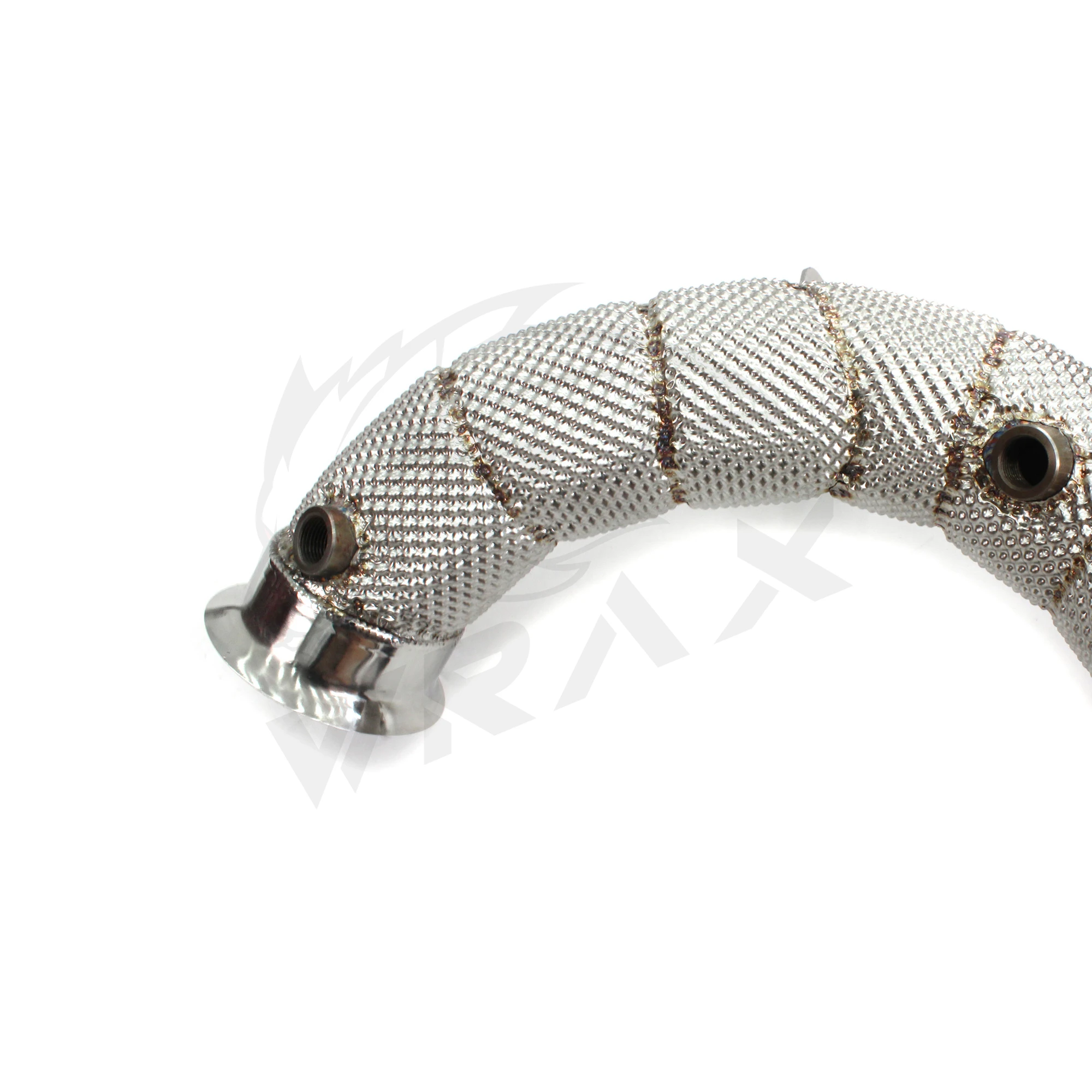 Układ wydechowy WRAX SS304 do Mercedes-AMG C 63 (W205) z downpipe'em o zwiększonej wydajności, darmowy upgrade osłony termicznej.