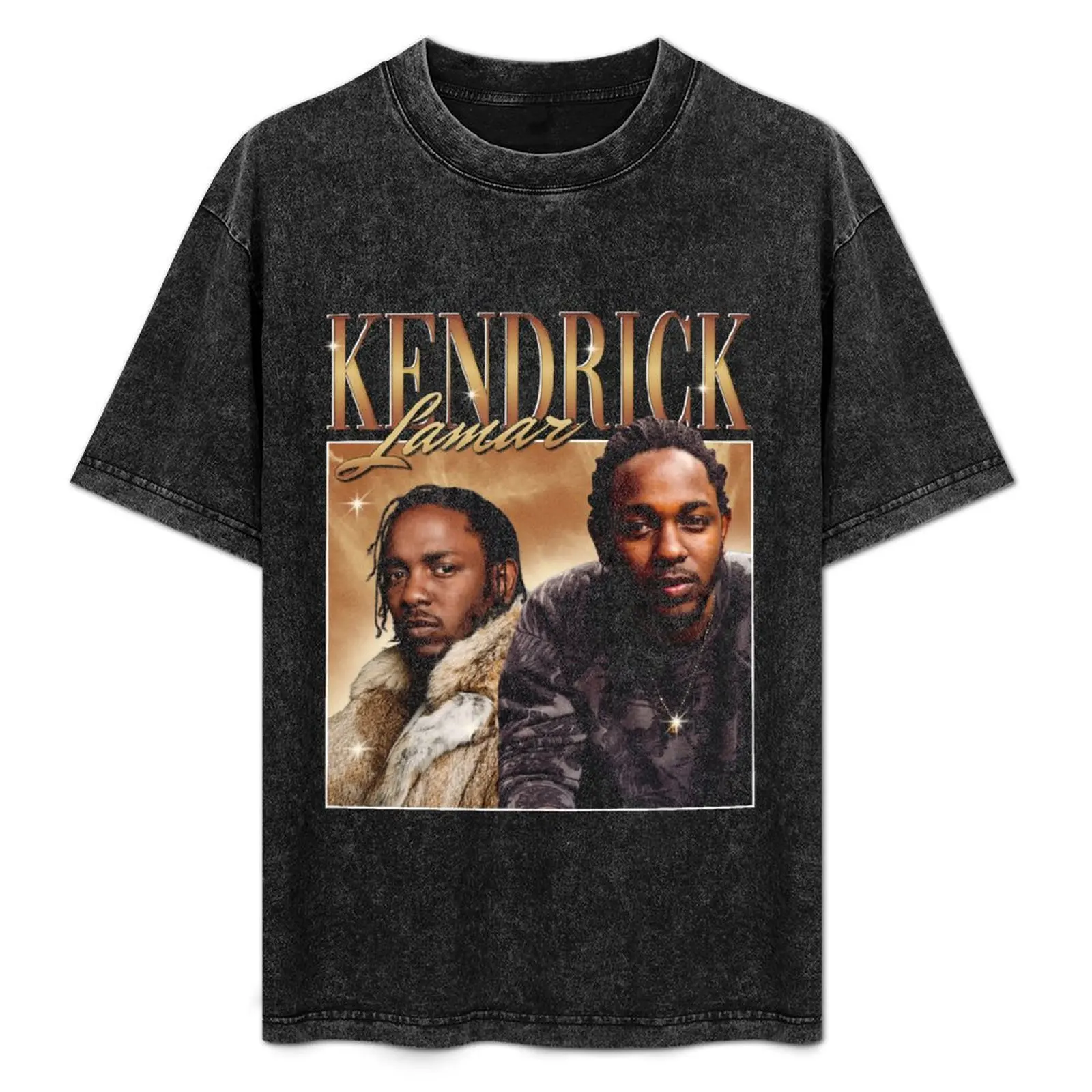 

Kendrick Lamar Vintage 90s Bootleg Design T-Shirt Casual Basic Short Sleeve T-Shirt