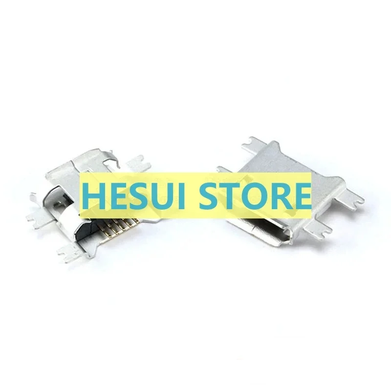1/5PCS All copper Micro 5P sinking Board 1.17 with rolled edge 4-pin USB base braid