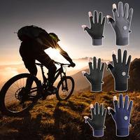 Touch Screen Men Cycling Gloves Waterproof Winter Bicycle Windproof Scooter Bike Warm Ski Riding Glove Gloves Motorcycle Ou B1L2