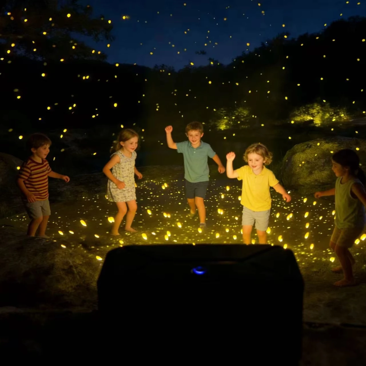 Custom LED Projection Light Vivid Patterns Remote Control USB Powered Plug Play for Branding Advertising Event Bar Garden Use