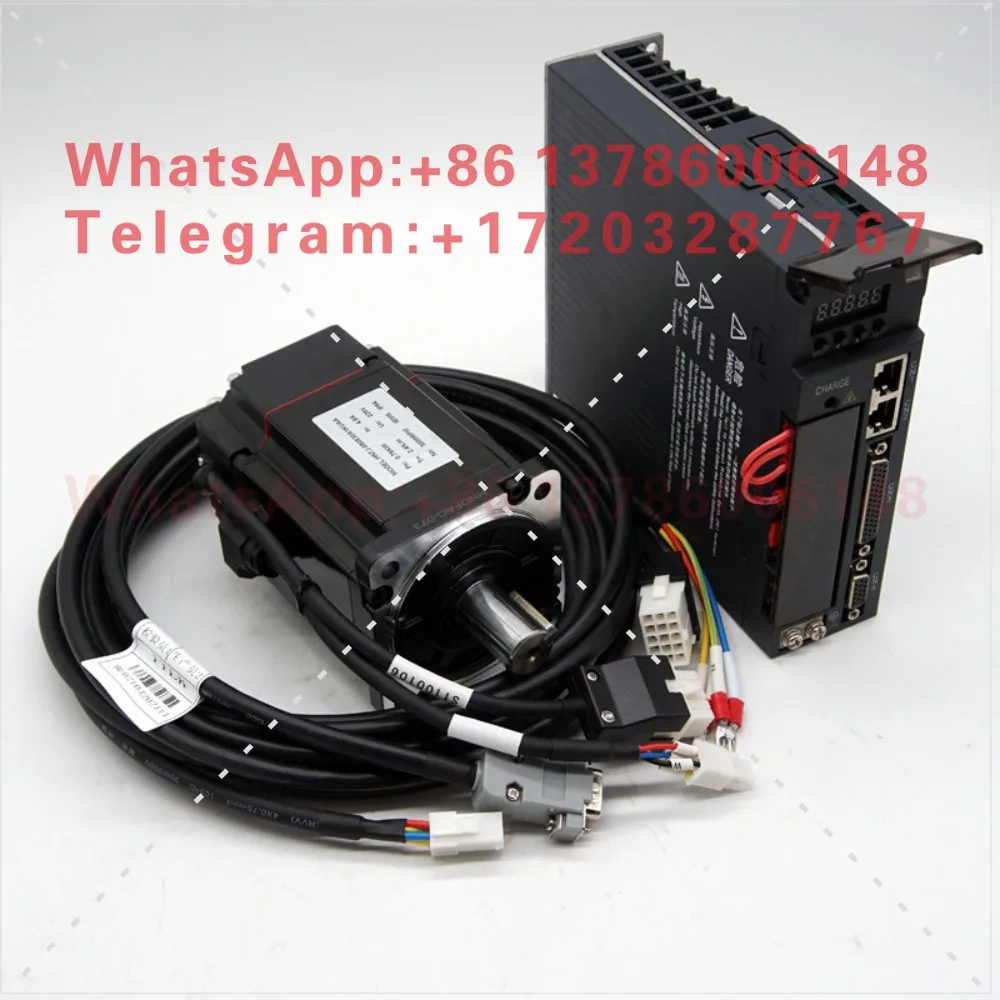 Servo motor driver set 400w/750w 1kw AC 220v high speed synchronous magnetism absolute value