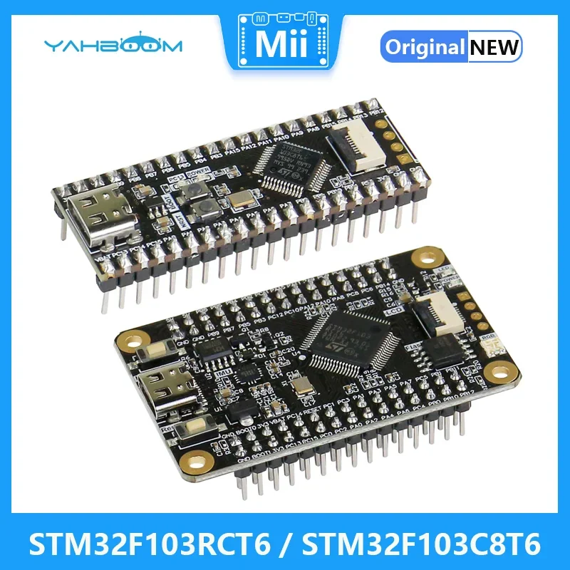 

STM32F103RCT6 STM32F103C8T6 Минимальный модуль платы разработки системы встроенный привод CH340 Нет необходимости ST LINK для комплекта «сделай сам» для умного автомобиля
