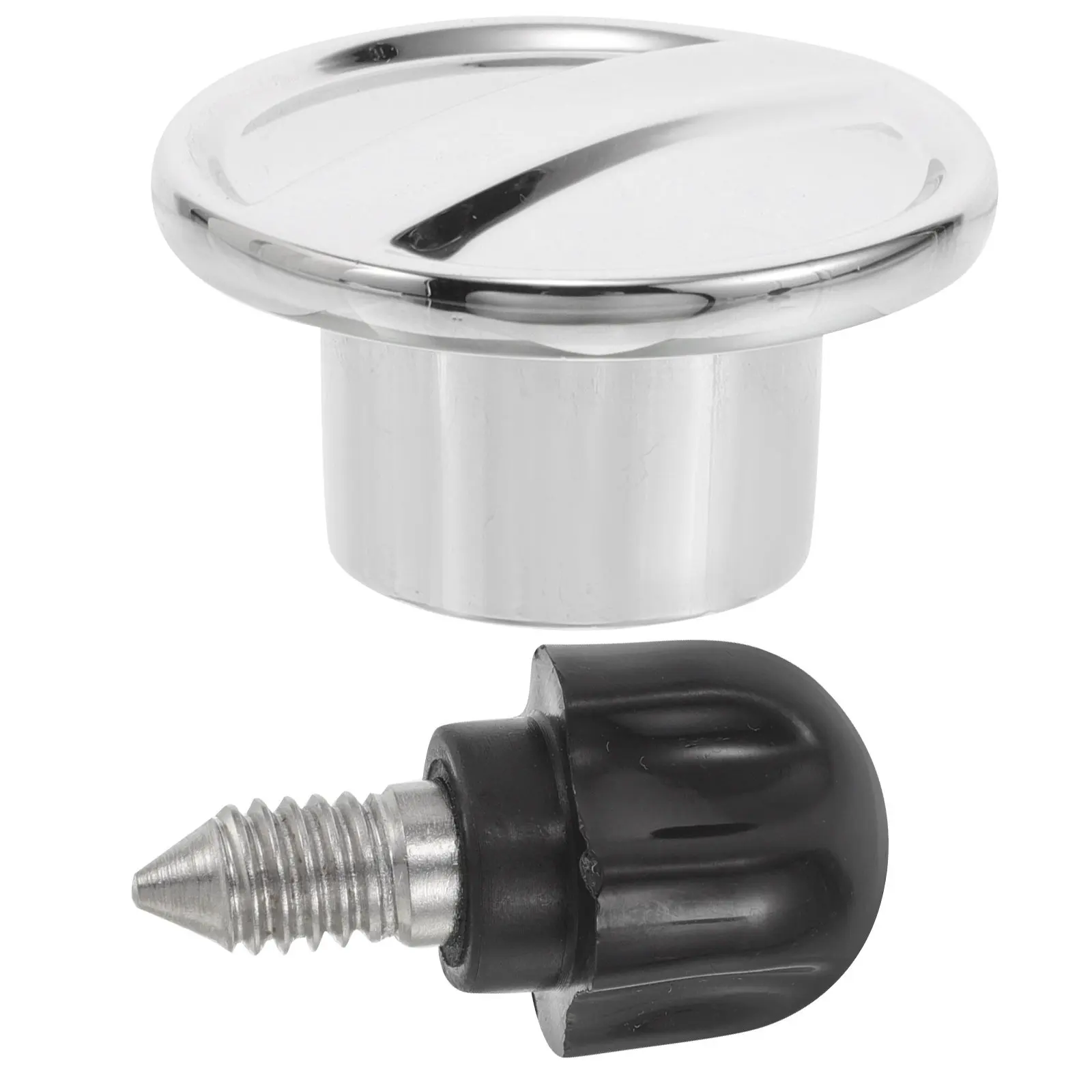 1Set Zinc Alloy Mixer Knob Thumb Screw Plastic Surface Easy Clean Lightweight Kitchen Mixer Fixing Attachment Screw for Mixing