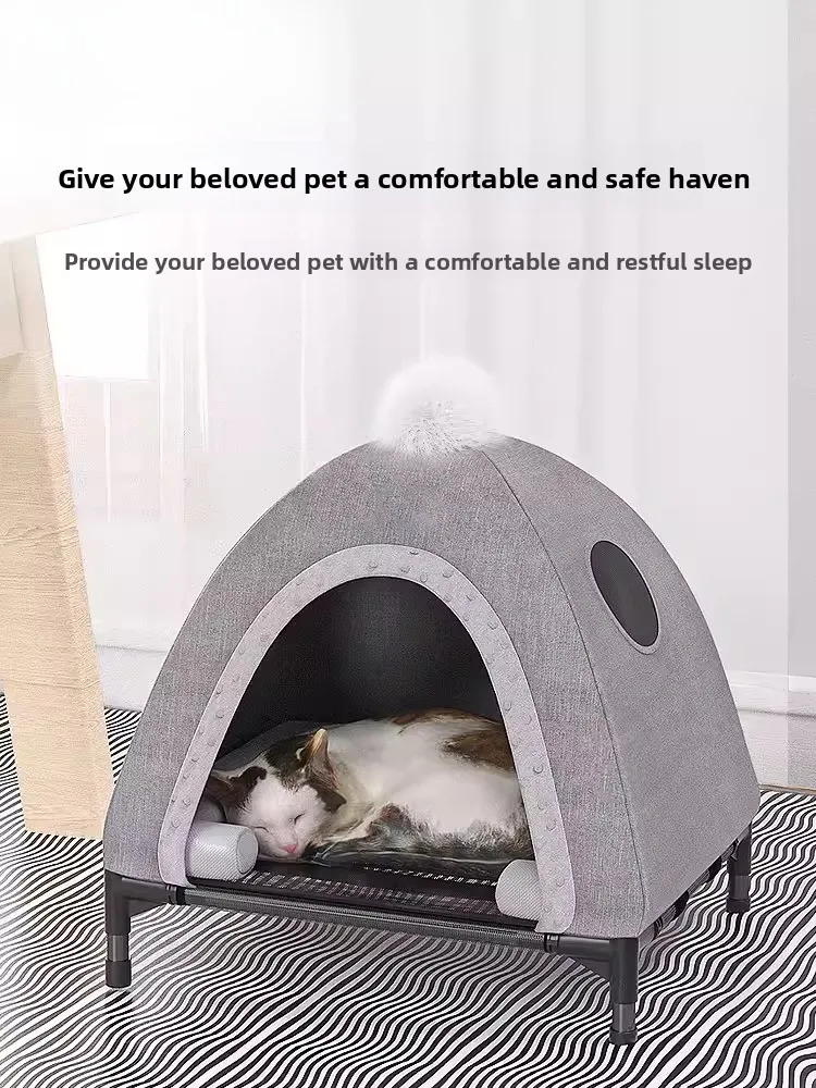 

Foldable Pet Stroller for Cats Dogs Lightweight Detachable All Season Use Summer Cool Winter Warm