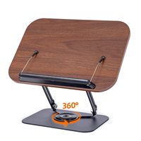 Adjustable Height Tilt 360°Rotate Base Ergonomic Laptop Computer Stands Laptop Holder Foldable Portable Desk Travel Laptop Riser
