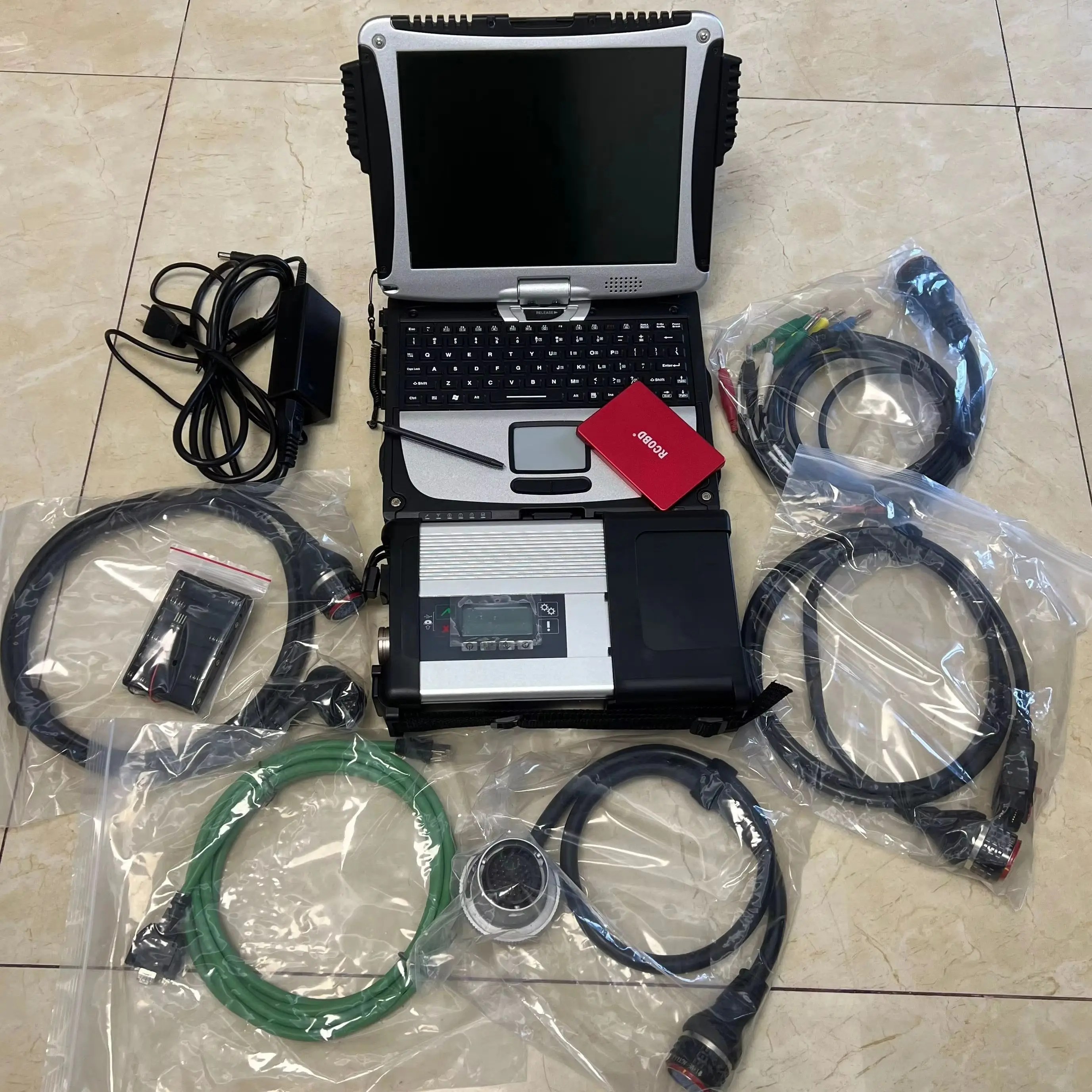 

Программное обеспечение MB Star C5 SD Wi-Fi для подключения ноутбука CF19 I5 512 ГБ SSD, автоматический диагностический инструмент