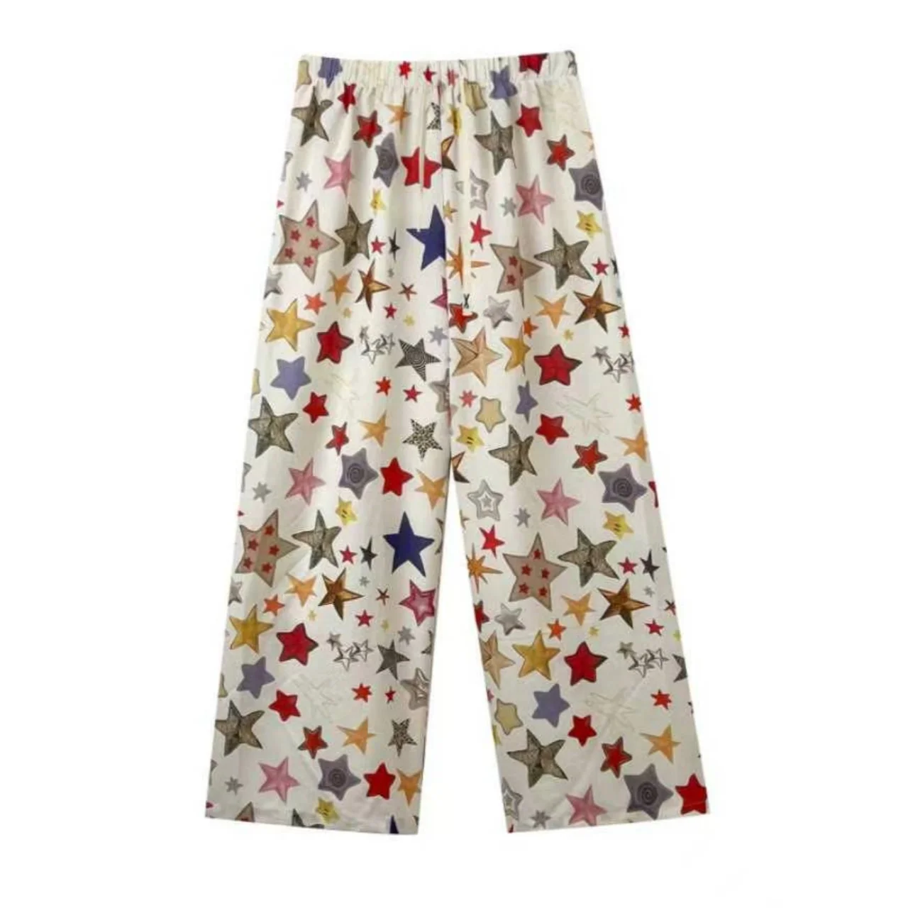 Bestie Couple Fresh Relaxed Feeling Memory 3D Print Pajama Pants, Multi-Color Casual Home Pants, Sports Pants