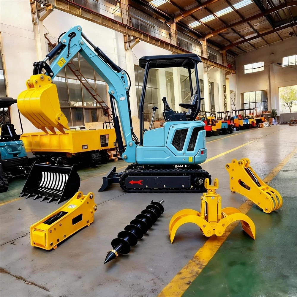 

Mini Excavator Tractor Tractors Construction Traktorek 4x4 Diesel Agricultural Machinery Farm