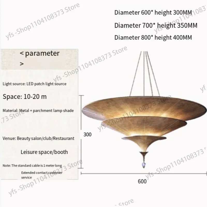 Candelabro del sudeste asiático, lámpara con forma de paraguas de estilo tailandés, lámpara silenciosa con forma de viento, nuevo salón de techo de estilo chino, escalera