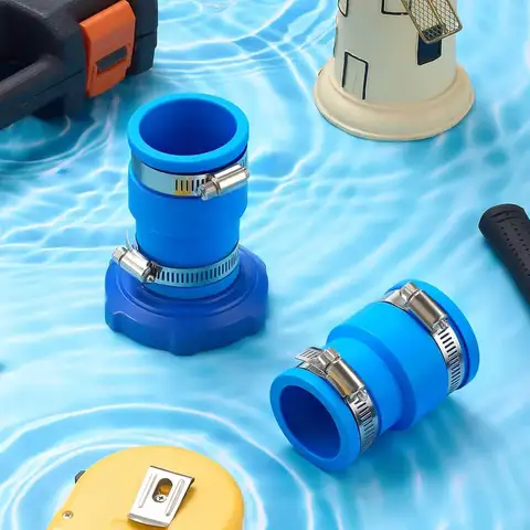 1set Swimming Pool Filter Vacuum Hose Adapter Separator Hose Connection Replacement Part for Intex Bestway