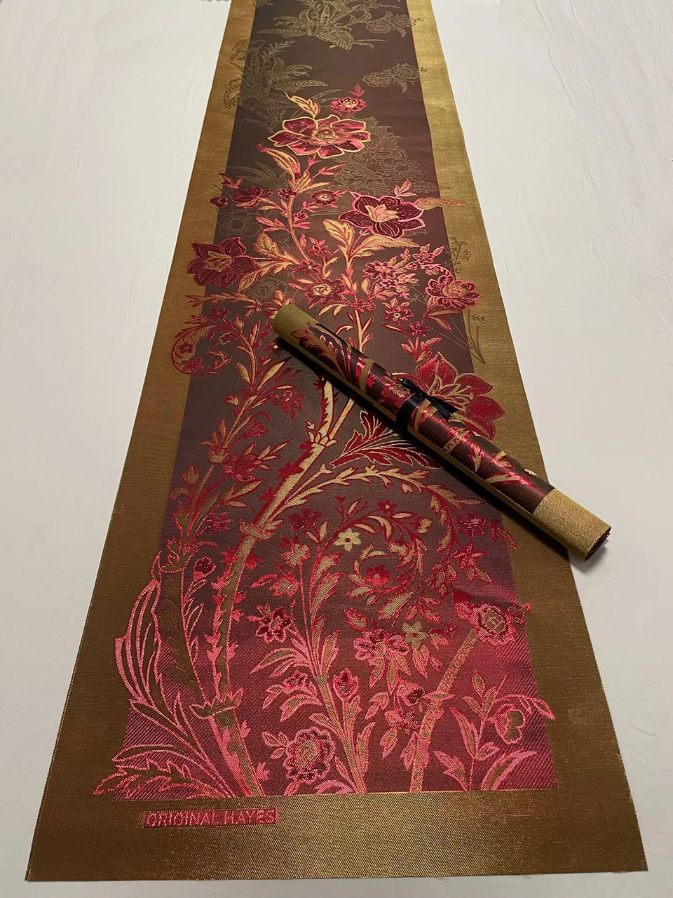 Luxuriöses Grandmaster Hayes Gele & Ipele Set 2-teilig, Nigerianischer Aso Ebi Sego Stoff für Afrikanische Kopfbedeckungen & Turbane, 48x210cm TX-6 – Detail 14