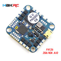 HAKRC F4126 F411 AIO Flight Controller ICM42688 BLHELI_S 20A/40A ESC Built-in OSD Barometer Current Sensor 2-6S for FPV RC Drone