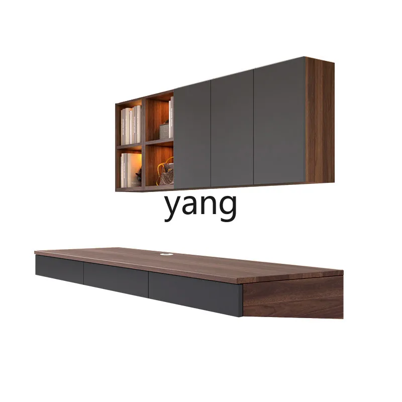 LH wall-mounted bookshelf hanging cabinet suspended storage minimalist wall shelf wall-mounted wall cabinet